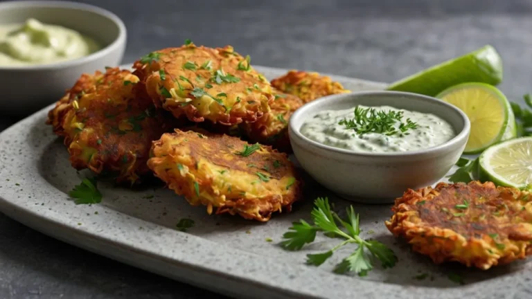 5 Irresistible Reasons You’ll Fall in Love with Crispy Zucchini Fritters with Herb Dip