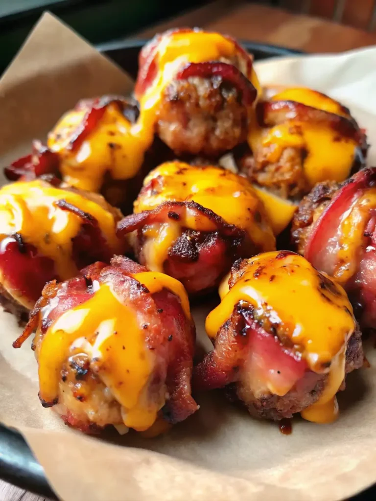 Cheddar-Stuffed BBQ Bacon Bombs ingredients