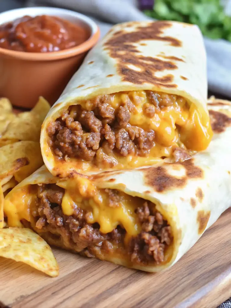 Copycat Taco Bell Chili Cheese Burrito ingredients