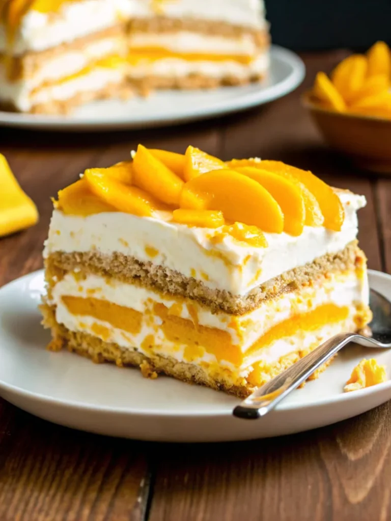 Mango Float Dessert