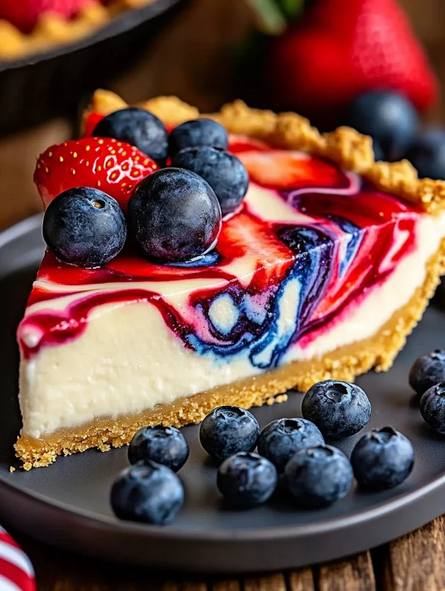 4th of July Swirl Pie how to make