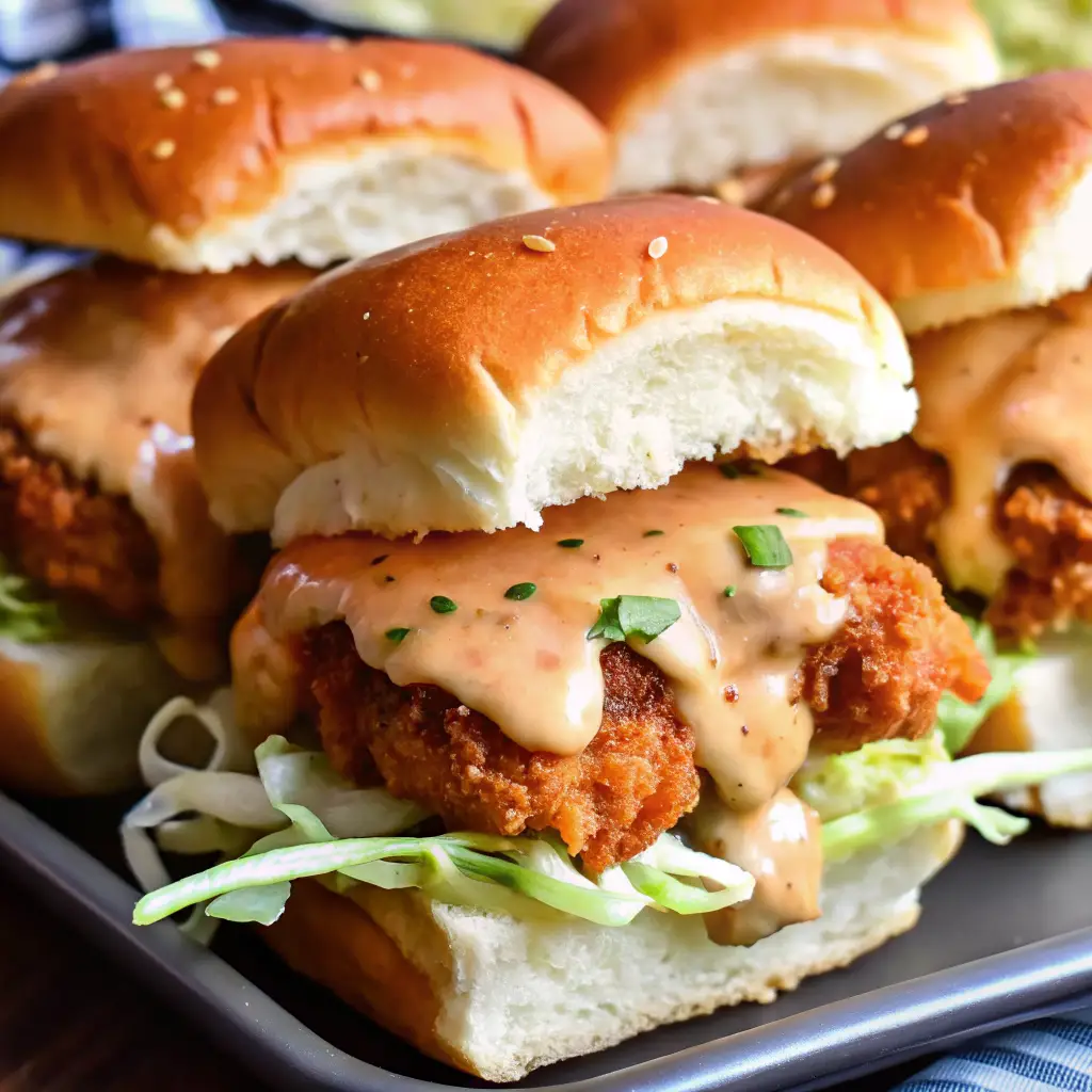 Bang Bang Chicken Sliders 2