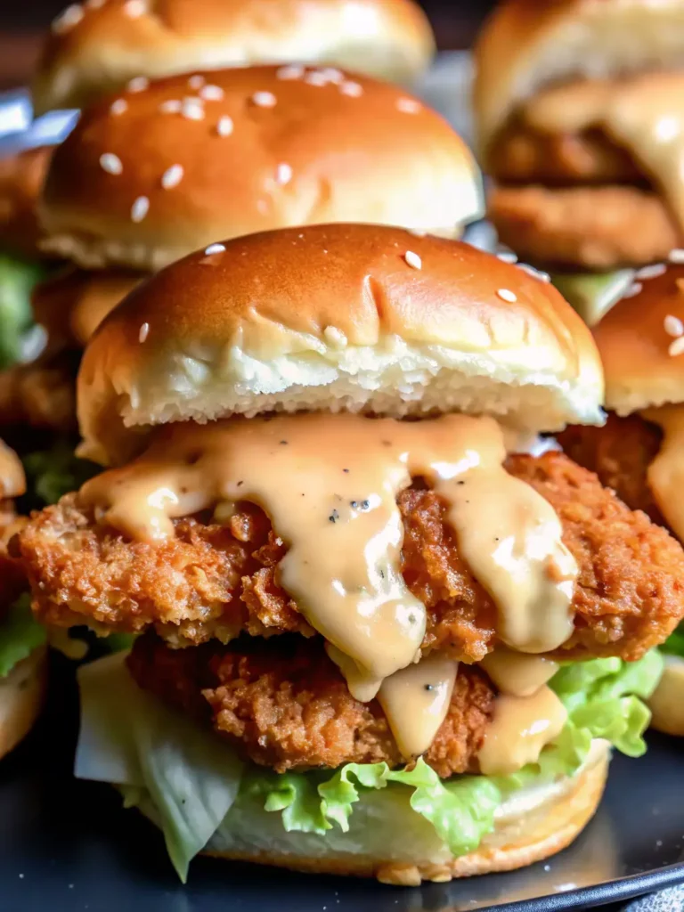 Bang Bang Chicken Sliders ingredients