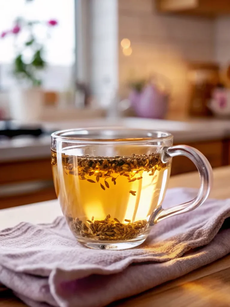 Bariatric Seed Tea Recipe for Weight Loss serve