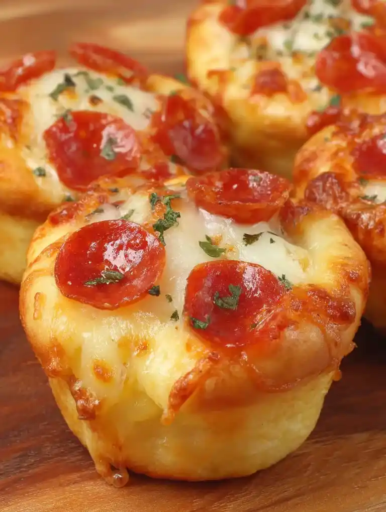 Easy Pizza Cupcakes