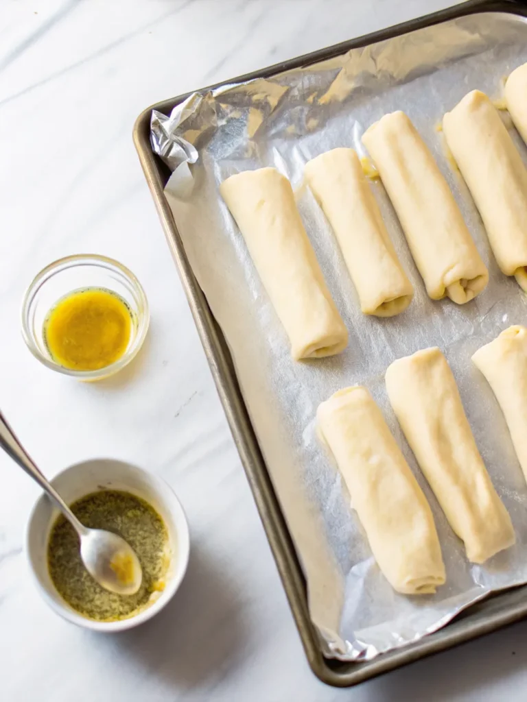 Ham and Cheese Sticks Recipe how to make 1