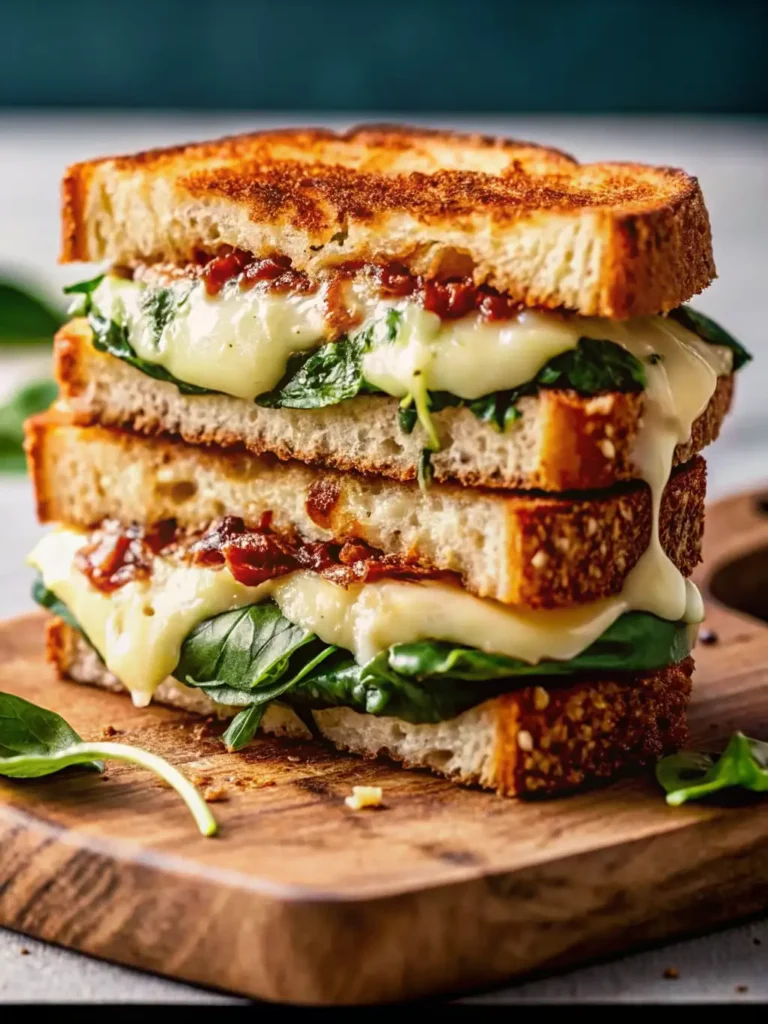 Mediterranean Grilled Cheese Sandwich how to make