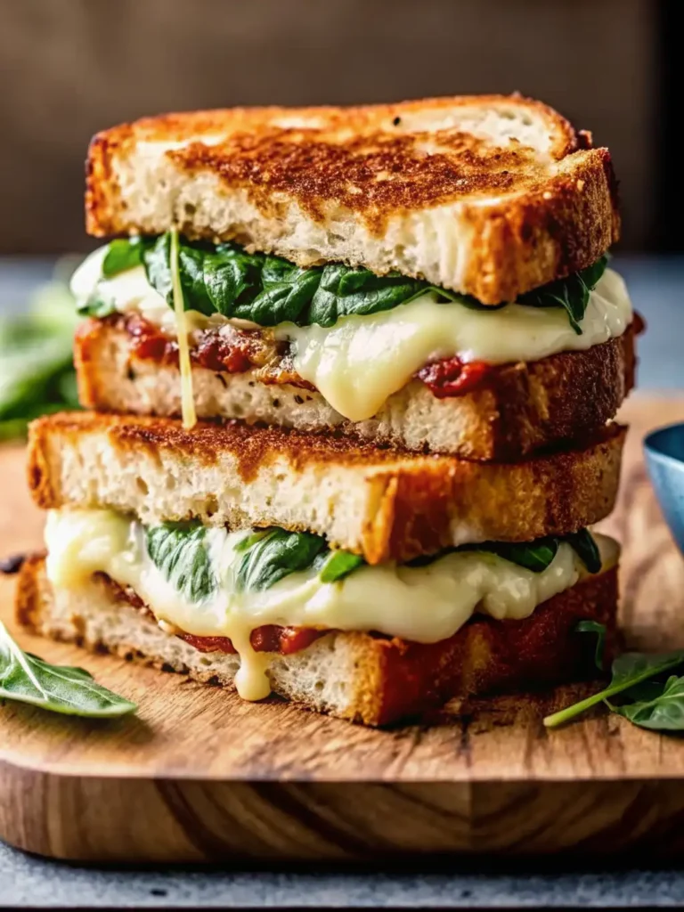 Mediterranean Grilled Cheese Sandwich ingredients