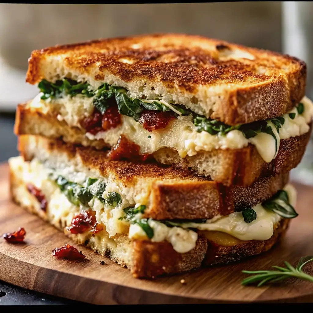 Mediterranean Grilled Cheese Sandwich intro