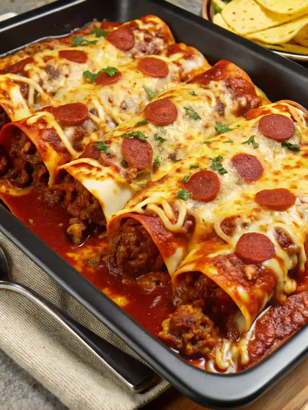 Pizza Enchiladas