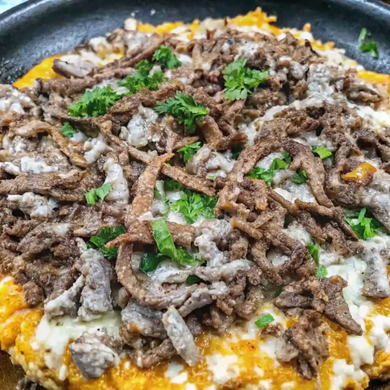 Steak Cheese and Rice