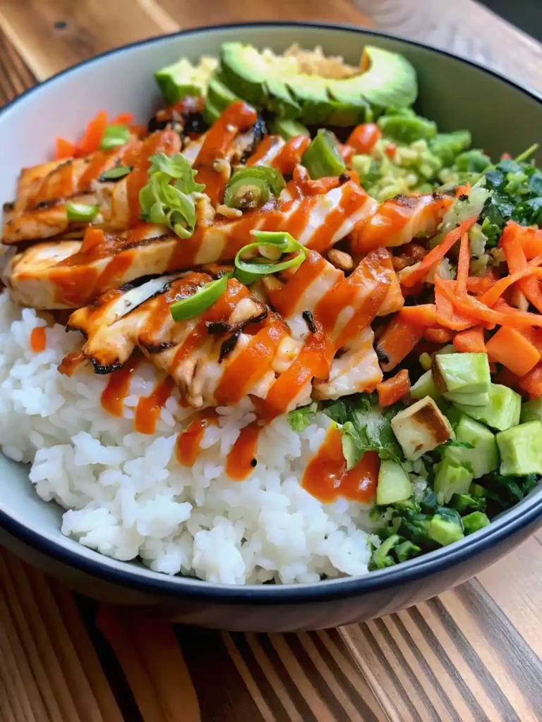 Bang Bang Chicken Bowl