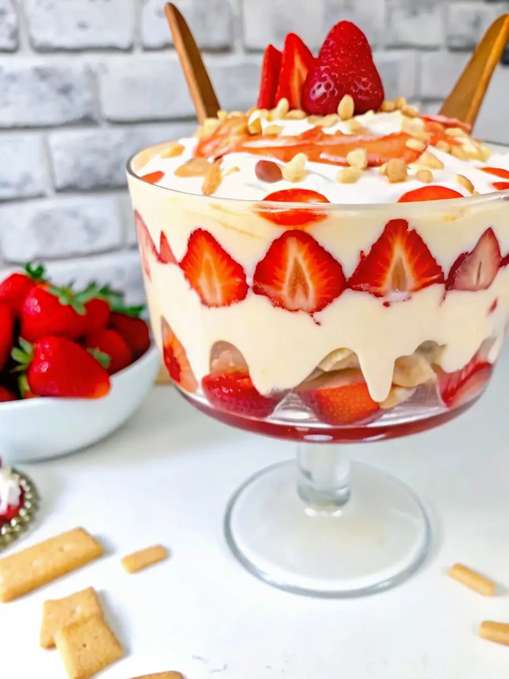Strawberry Banana Pudding