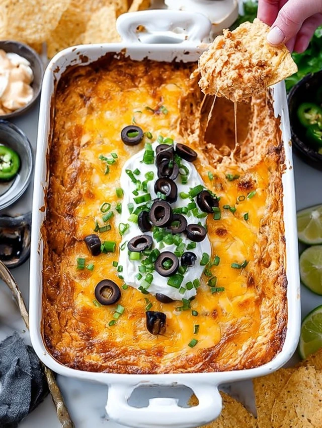 Cheesy Texas Trash Dip ingredients