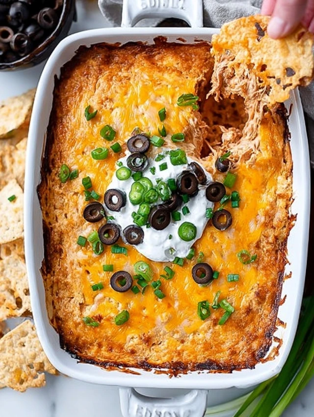 Cheesy Texas Trash Dip