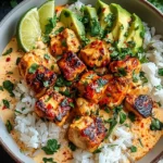 Creamy Coconut Chicken Rice Bowl tast