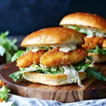 Crispy Chicken Caesar Sandwich tast