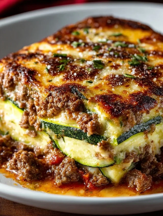 Ground Beef Zucchini Casserole how to make