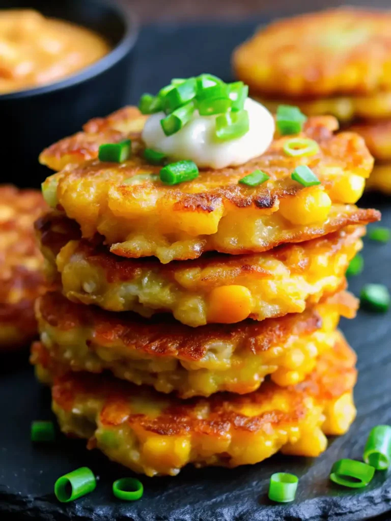 Crispy Cheesy Corn