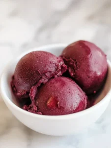 Blueberry Sorbet Ninja Creami