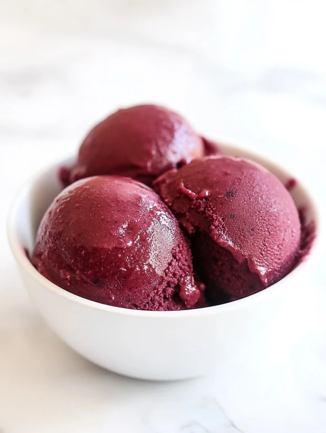 Blueberry Sorbet Ninja Creami intro