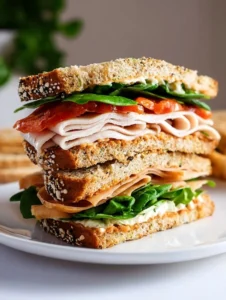 Panera Bread Sierra Turkey Sandwich