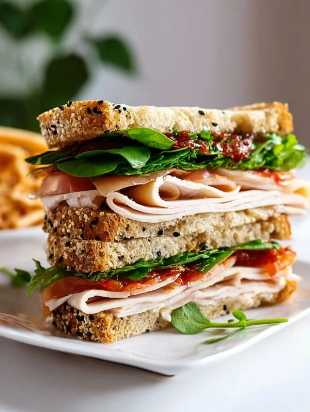 Panera Bread Sierra Turkey Sandwich intro