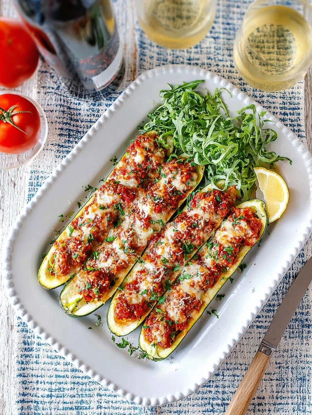 Stuffed Zucchini Boats intro