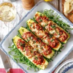 Stuffed Zucchini Boats tast