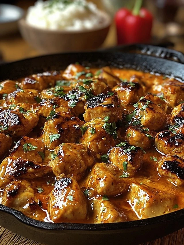 Texas Roadhouse Butter Chicken Skillet ingredients