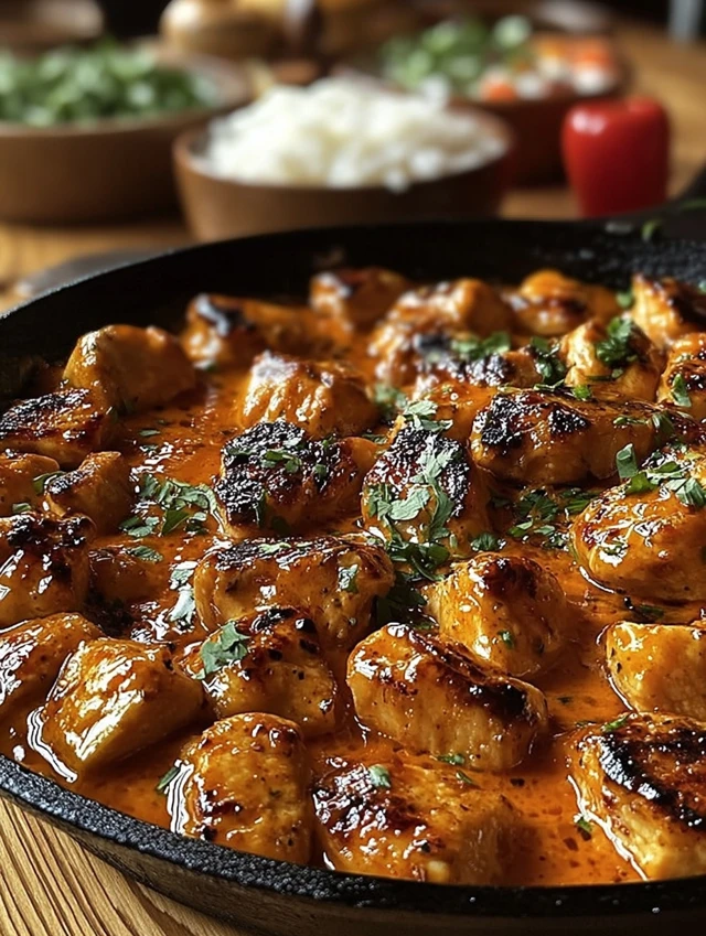 Texas Roadhouse Butter Chicken Skillet intro