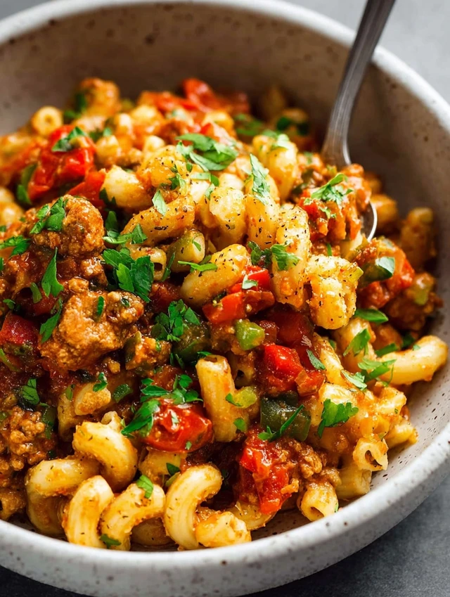 Vegan Goulash American Style ingredients