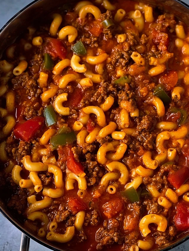American Goulash (Easy One Pot Recipe) ingred