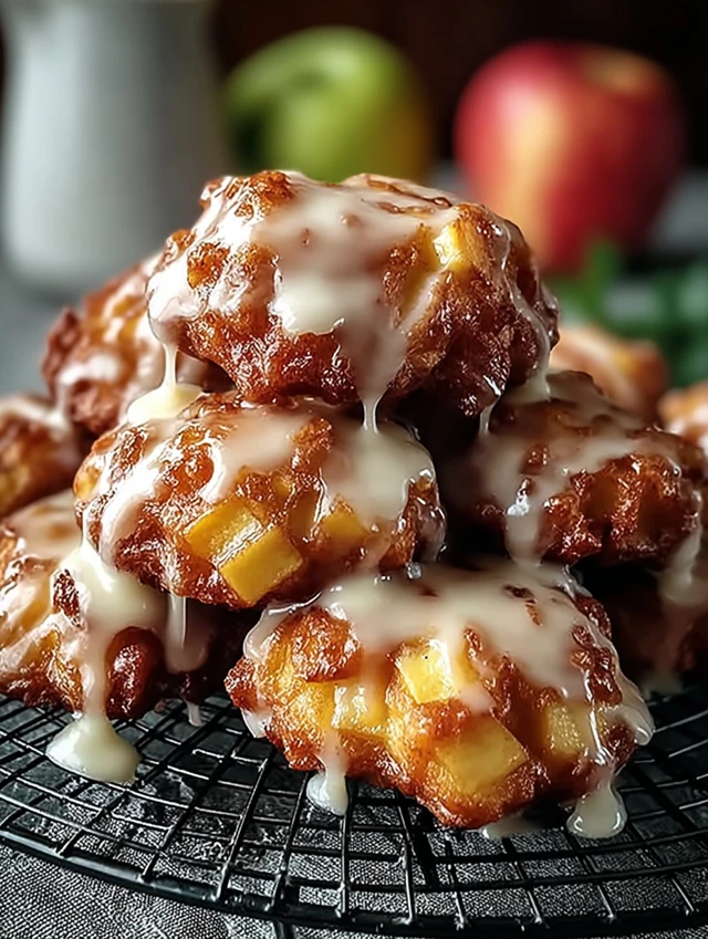 Baked Apple Fritters to make