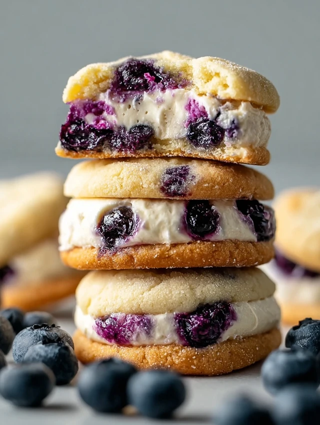 Blueberry Cheesecake Cookies how to make