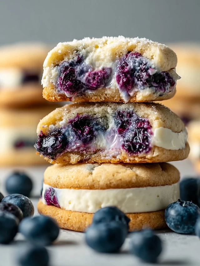 Blueberry Cheesecake Cookies ingredients