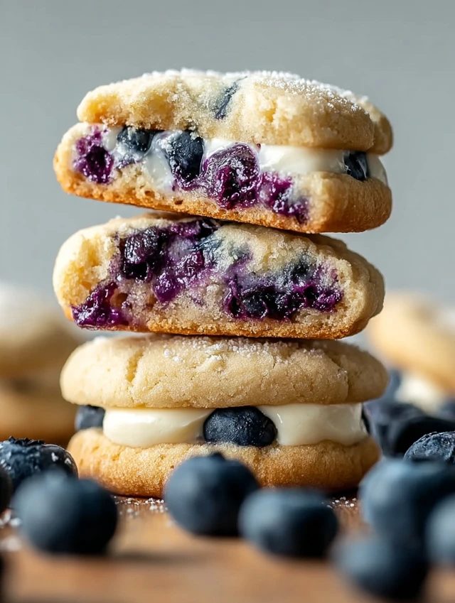 Blueberry Cheesecake Cookies
