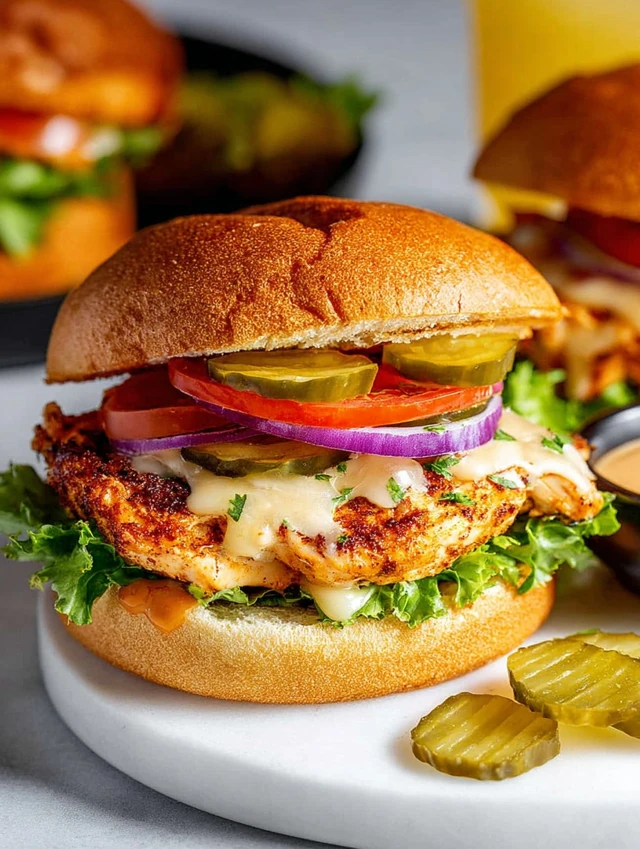 Chipotle Chicken Sandwich ingredients