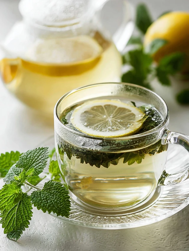 How do I make lemon balm tea