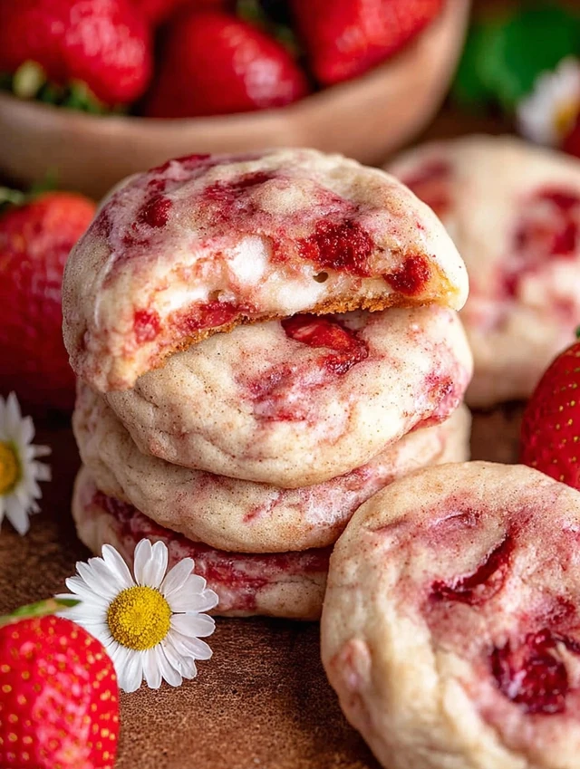 Strawberry Cheesecake Cookies ingredients