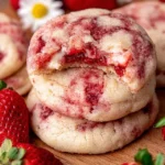 Strawberry Cheesecake Cookies tast