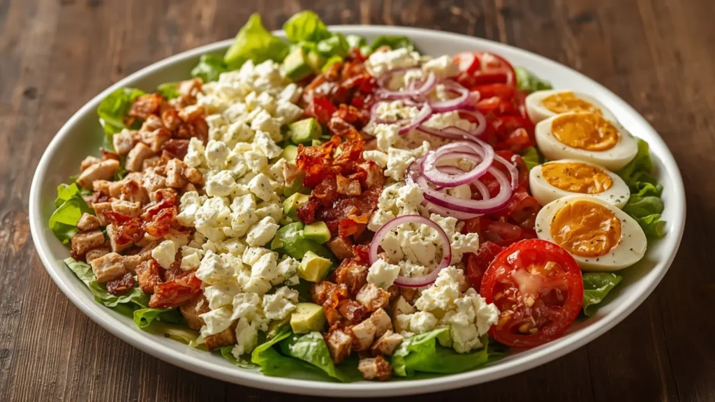 The Ultimate Cobb Salad Recipe – A Colorful, Flavor-Packed Classic You’ll Love