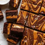 Peanut Butter Stuffed Brownies