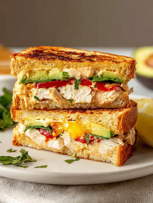 chicken chipotle avocado melt ingredients