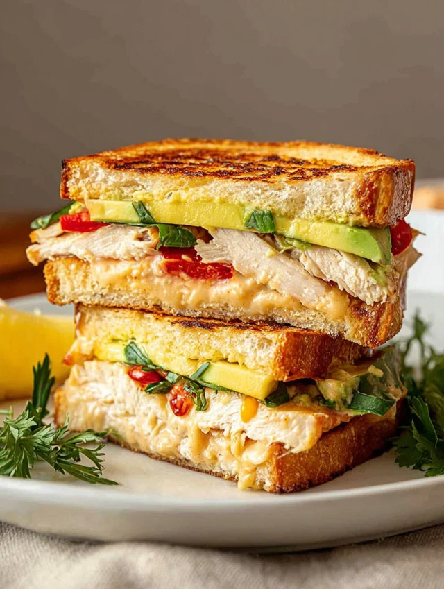 chicken chipotle avocado melt intro