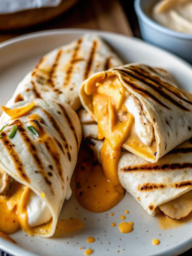 Cheesy Garlic Chicken Wraps-ingredient