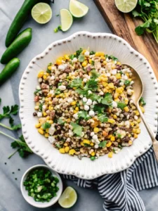 Mexican Street Corn Pasta Salad-step