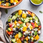 Blueberry Peach Feta Salad-ingredient