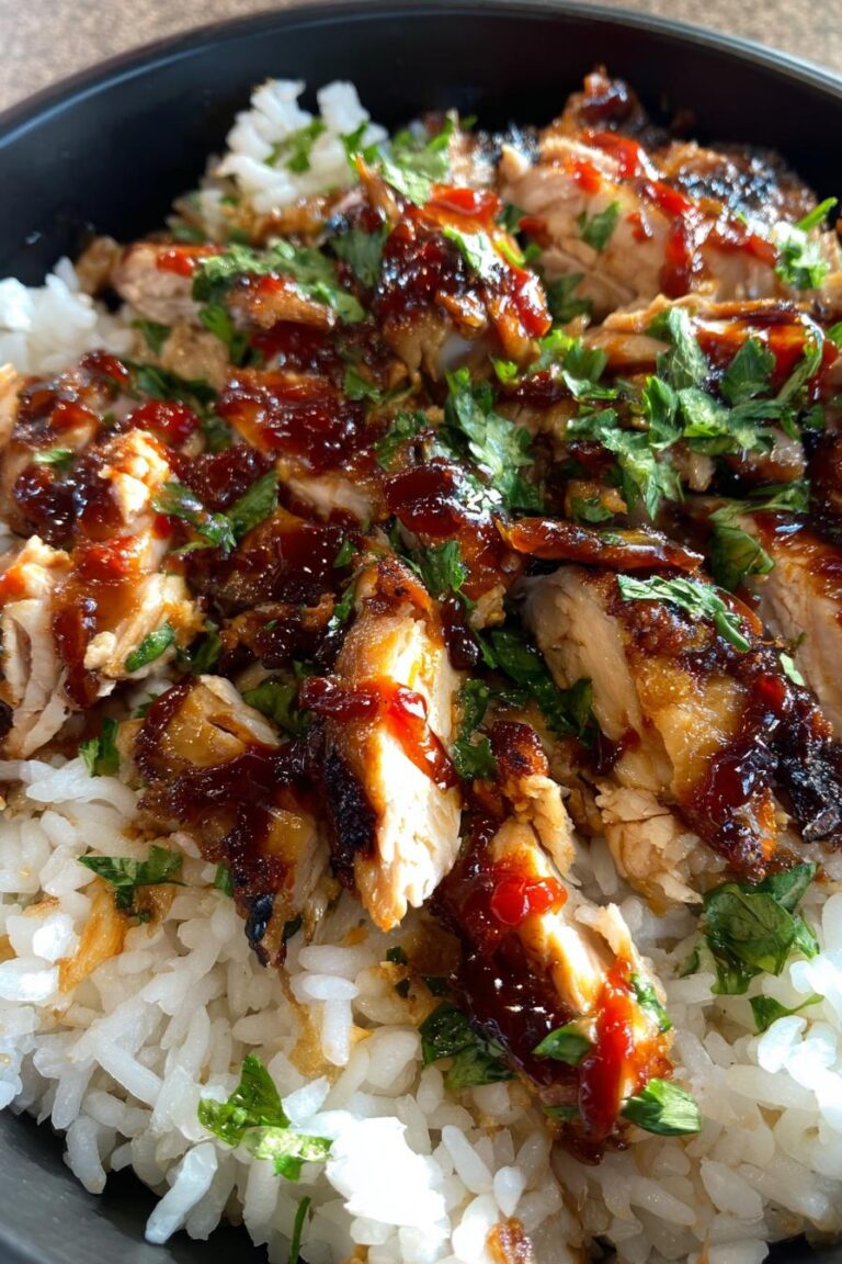 BBQ Chicken & Rice Bowl Lunch Box