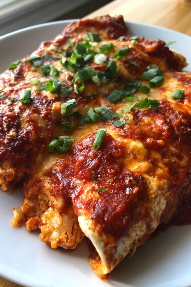 Bean and Cheese Enchiladas